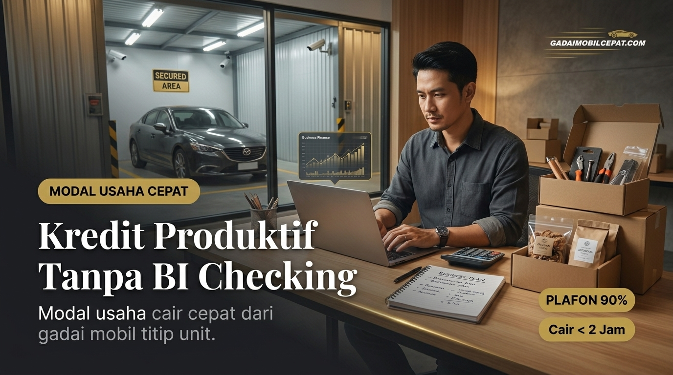 kredit produktif modal usaha dari jaminan mobil tanpa bi checking