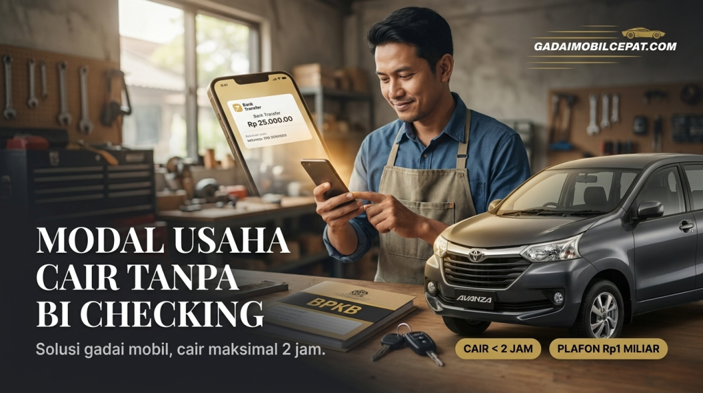 modal usaha cepat cair jaminan mobil titip unit